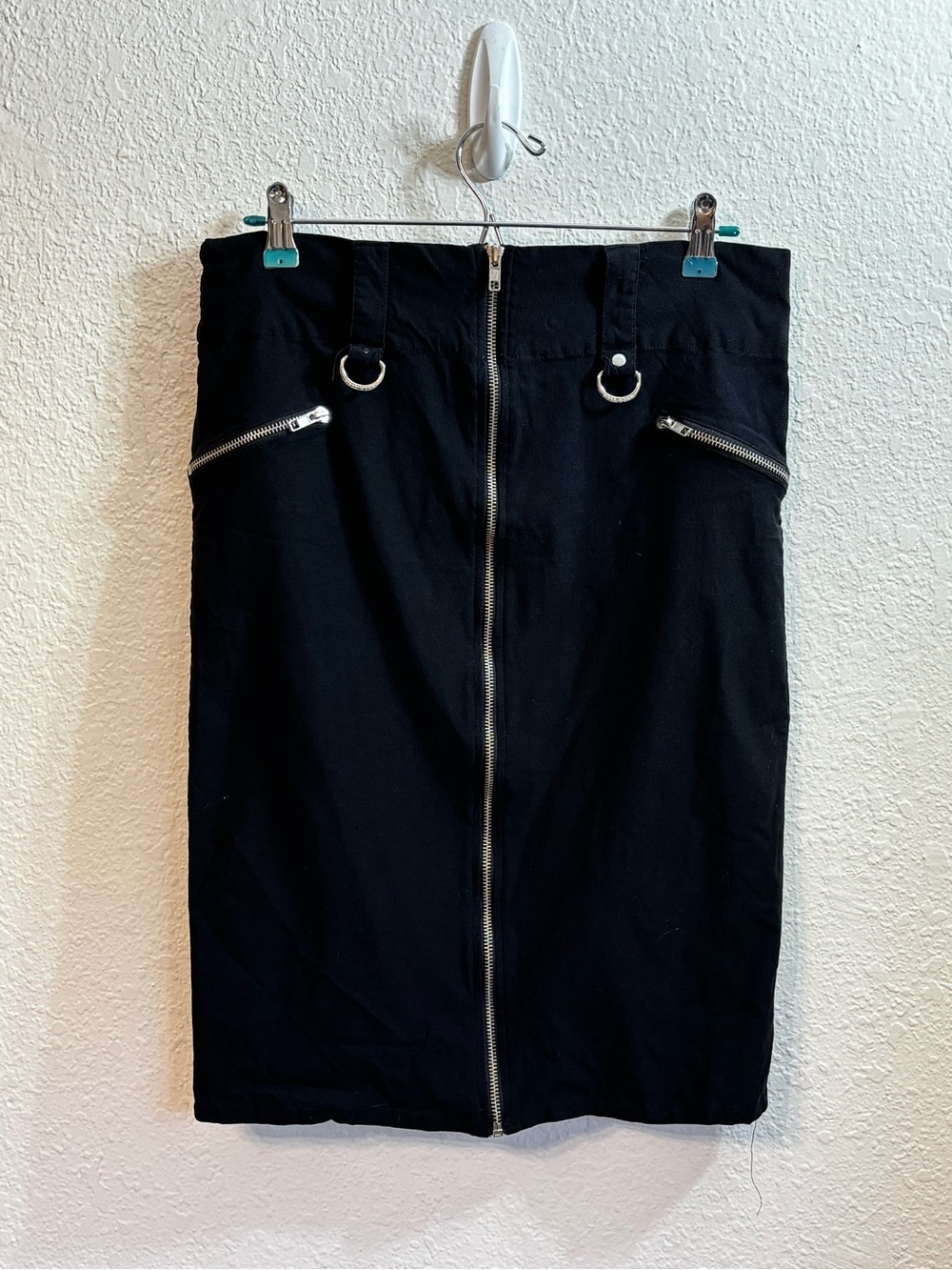 Killstar We Are The Weirdos Zip Goth Pencil Skirt XXL